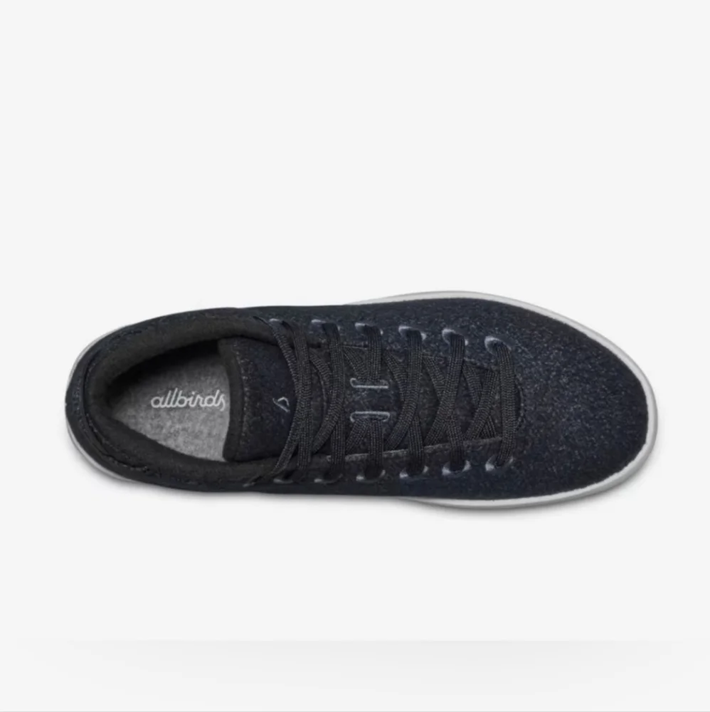 Allbirds Mens Wool Piper Mid Black Fashion Sneaker Size 9